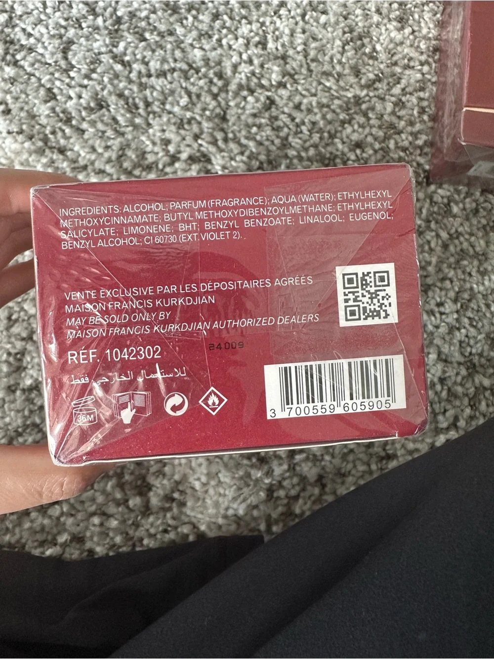 Authentic Maison Francis Kurkdjian Baccarat Rouge 540 Extrait 2.4 oz BRAND NEW